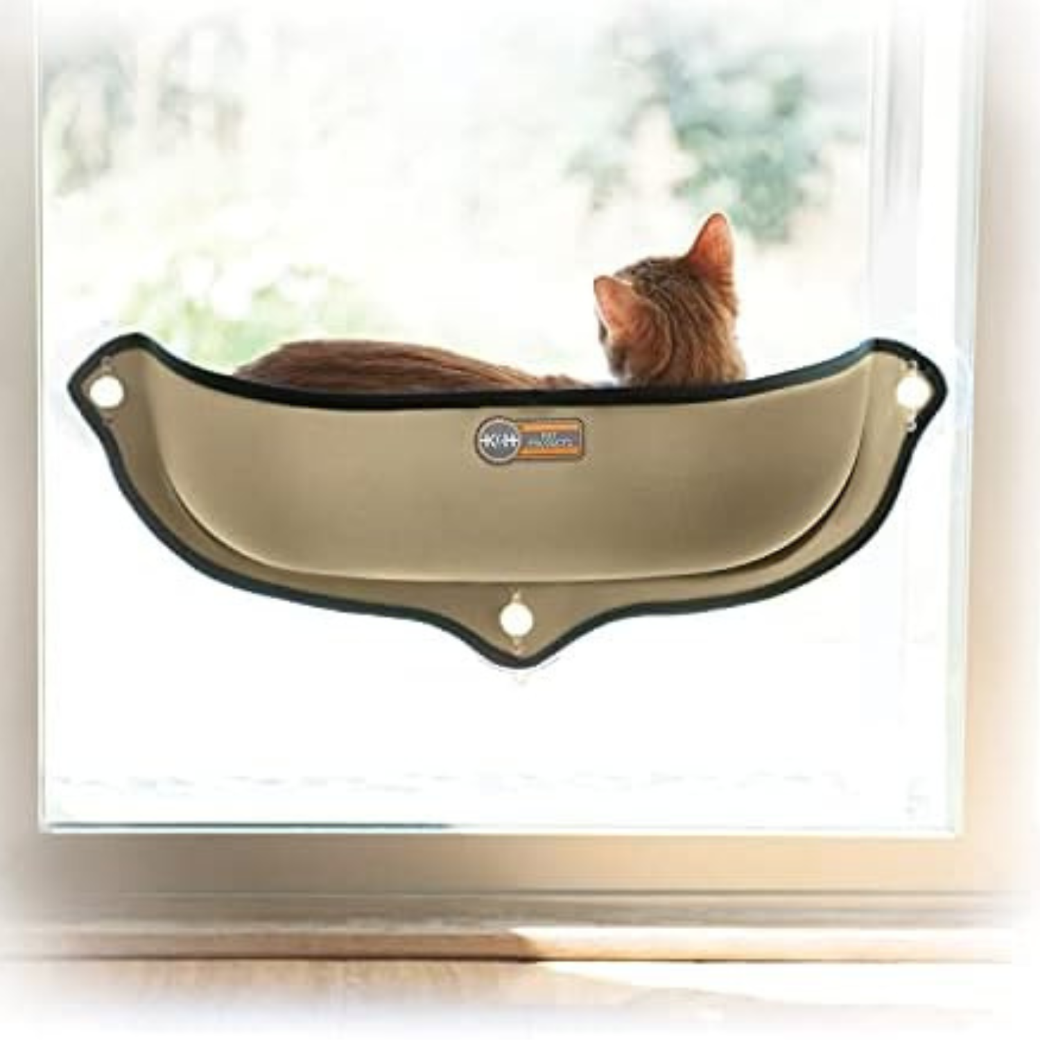 AMOSIJOY Cordless Cat Window Perch Cat Hammock, Large Cats Window Cat Beds  with 4 Suction Cups & Solid Metal Frame, Foldable Cat Seat for Indoor Cats  (Large) : : Pet Supplies