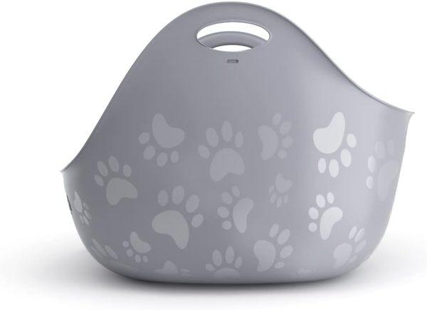 Litter Genie Cat Litter Box, Flexible, Soft Plastic, High-Walls and Handles for Privacy and Portability - Image 2