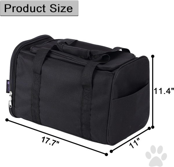 Petleader Cat Litter Box Black – 2-in-1 Foldable Travel Litter Box, Lightweight and Portable - Image 5