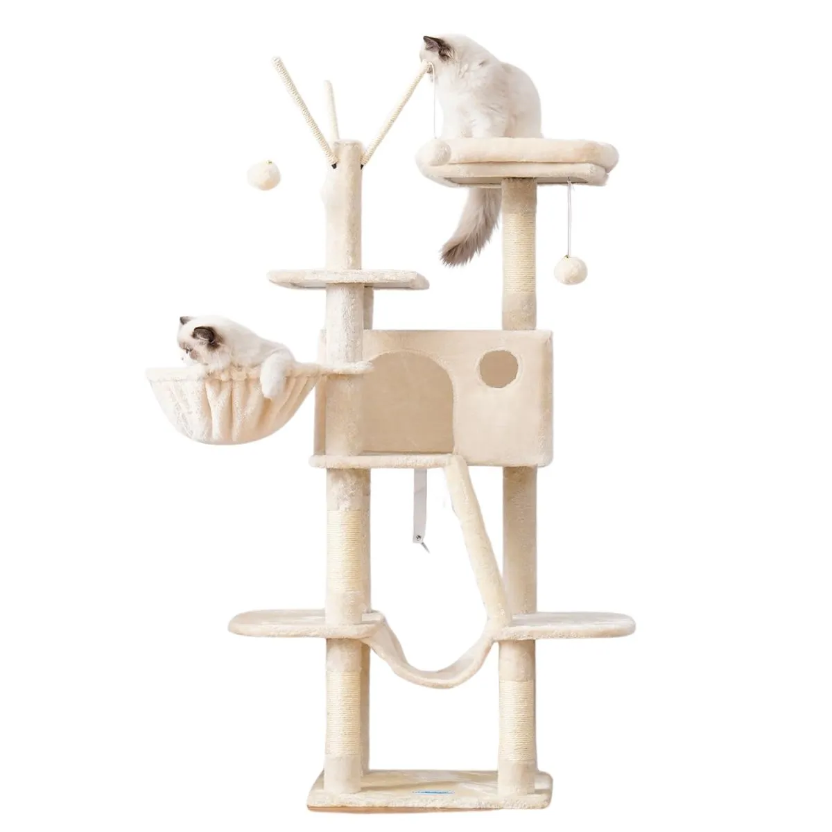 53 Inches Multi-Level Cat Tree Stand hot House