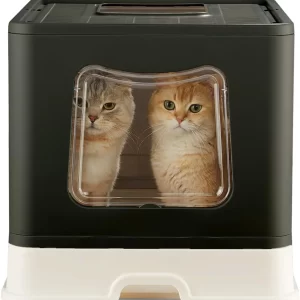 Vealind Extra Large Cat Litter Box