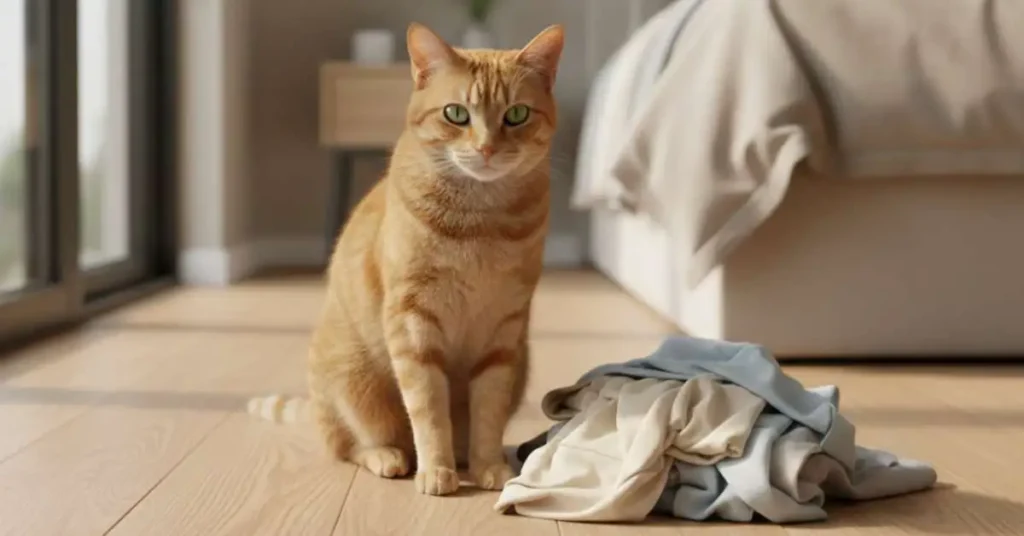 Why Is My Cat Peeing On My Clothes