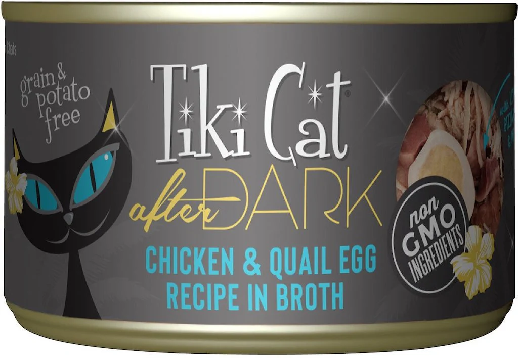 Tiki Cat After Dark Chicken & Quail Canned Cat Food