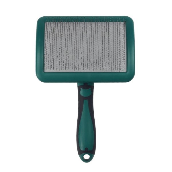 Pet Grooming Slicker Brush for Dogs and Cats - Universal Long Firm Stainless Steel Pins - Ideal for Dematting, Detangling & Deshedding - Image 7