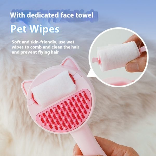 Cat Massage Brush – Pet Comb Brush for Cleaning, Hair Removal, and Gentle Massage, Durable ABS Material - Image 2
