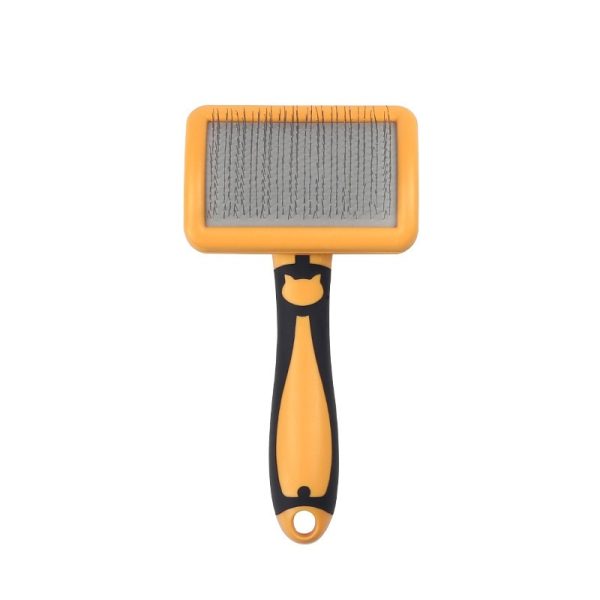 Pet Grooming Slicker Brush for Dogs and Cats - Universal Long Firm Stainless Steel Pins - Ideal for Dematting, Detangling & Deshedding - Image 10