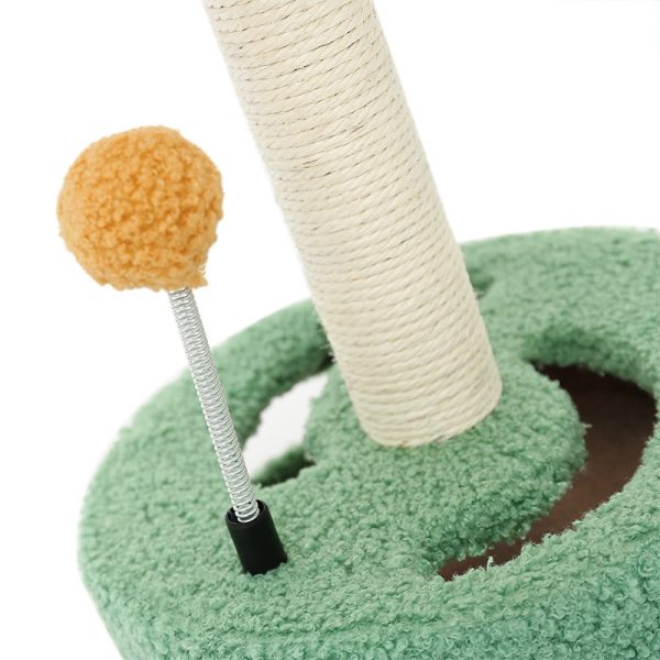 Cat Scratch Board - Durable Sisal Rope Cat Claw Grinder, Kitten Climbing Frame & Playhouse, Multi-Color Cat Toy - Image 5