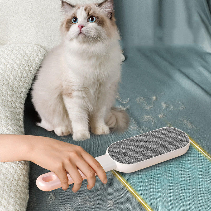 Double-Sided Pet Dust Hair Removal Brush, Dog & Cat Hair Remover Tool, Reusable Lint and Pet Hair Remover for Couch, Laundry, Car, Carpet, Clothes, Furniture - Image 2
