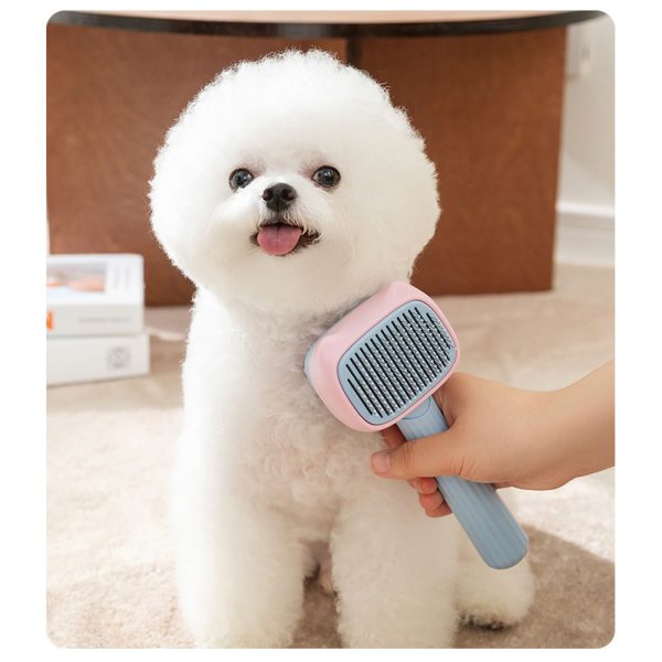 Pet Grooming Brush for Dogs and Cats - Deshedding Brush for Large Dogs, Dematting Comb for Hair Cats, Pet Hair Grooming Brush Reduces Shedding, Ideal for Short to Long Hair Breeds - Image 10