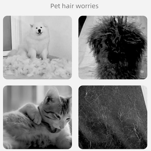 Pet Grooming Self Cleaning Brush, Automatically Dog Cat Slicker Brush, Remove Pet Hair, Dual-Sided Dematting Tool, Detangling Comb for Dogs & Cats, Undercoat Rake, Fur Shedding Blade - Image 4