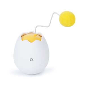 Cat Funny Artifact Toys – Interactive Knot Toy with ABS & Cotton Ball for Cats, Battery Operated, Lightweight & Durable