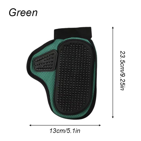 Cat Hair Removal Glove - Pet Bath Massage Glove for Cats & Dogs, Grooming & Cleaning Supplies, Silicone Hair Removal Brush, Shedding, and Bathing Tool with Ergonomic Design - Image 7