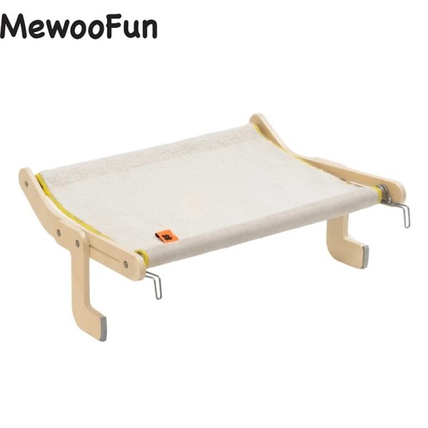 Mewoofun Cat Window Perch Winter Season Mat, Hammock Hanging Bed For Pet, Easy Washable - Image 6