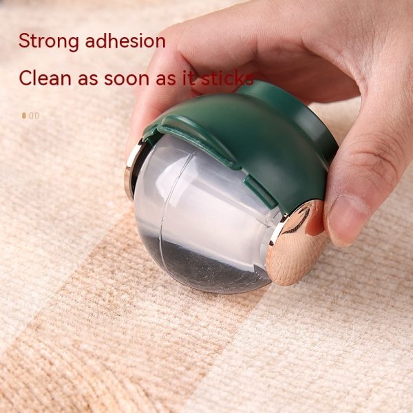 Reusable Sticky Lint Roller Ball (Pack of 2) - Washable Gel Lint Roller Tool With Lid,Washable Sticky Hair Removal Tool Strong Adhesion Without Damaging Clothes