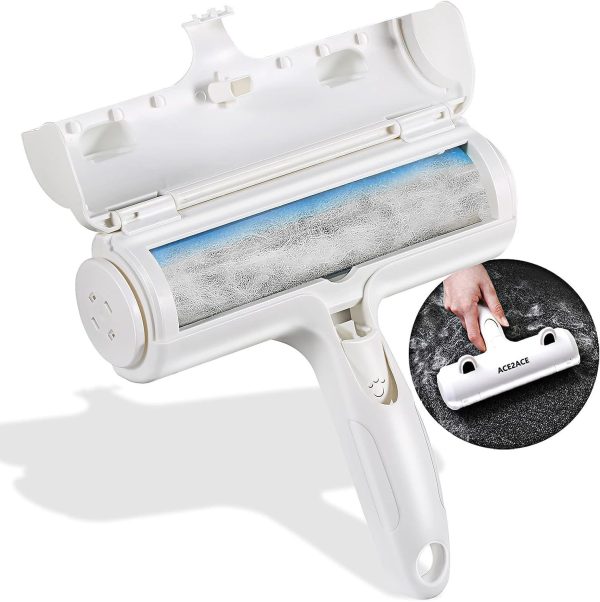 Pet Hair Remover Lint Roller, Clothes Quilt Sofa Hair Brush Pet Paint Roller Type Hair Remover - Image 3