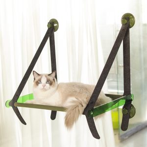 Cat Hammock, Pet Bed Cat Hanging Litter Suction Cup Type Window Sill Cat Swing