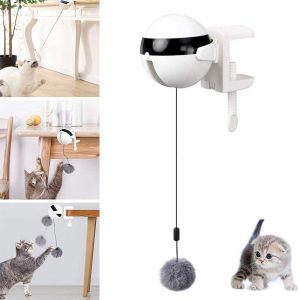Electric Interactive Automatic Lifting Cat Ball Toy - Fun, Motion-Activated, Durable, Safe, and Engaging Play for Cats
