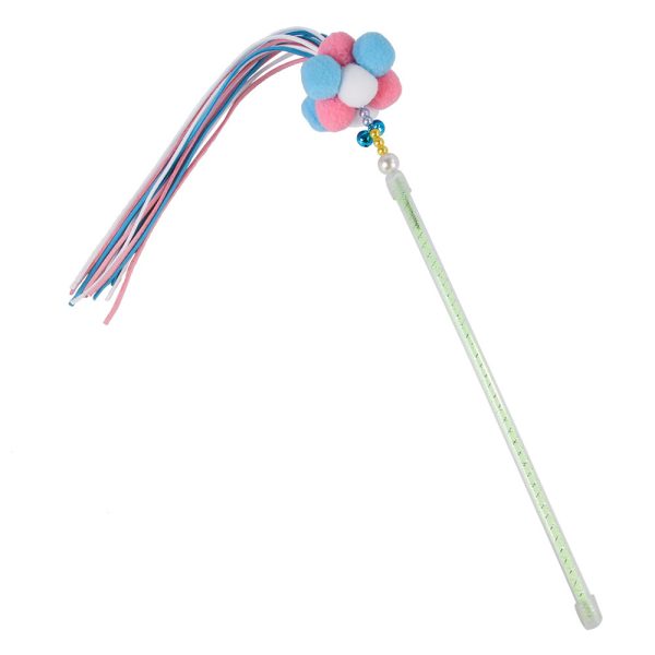 Fairy Cat Stick - Korean Velvet ABS Cat Tease Interactive Toy, Molar & Stress Relief - Image 3
