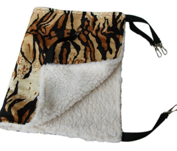 Foyojo Warm Hang Cat Bed Mat Soft Cat Hammock – Cozy Winter Kitten Cage Bed Cover Cushion, Double-Sided, Breathable & Warm - Image 9