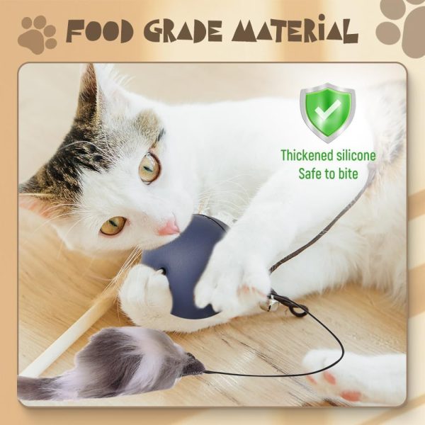 Interactive Cat Ball Toy - Automatic Self-Rolling Electric Pet Toy for Indoor Cats & Dogs, Motion Activated, Safe & Durable - Image 7