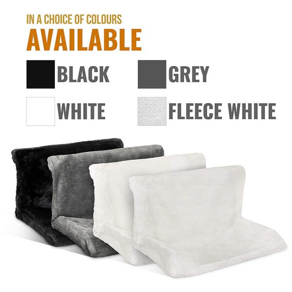 Iron Frame Cat Bed Hammock Radiator Bed – Cozy & Durable Pet Resting Spot with Plush Faux Fur Cover, Holds Up to 5Kg - Image 5