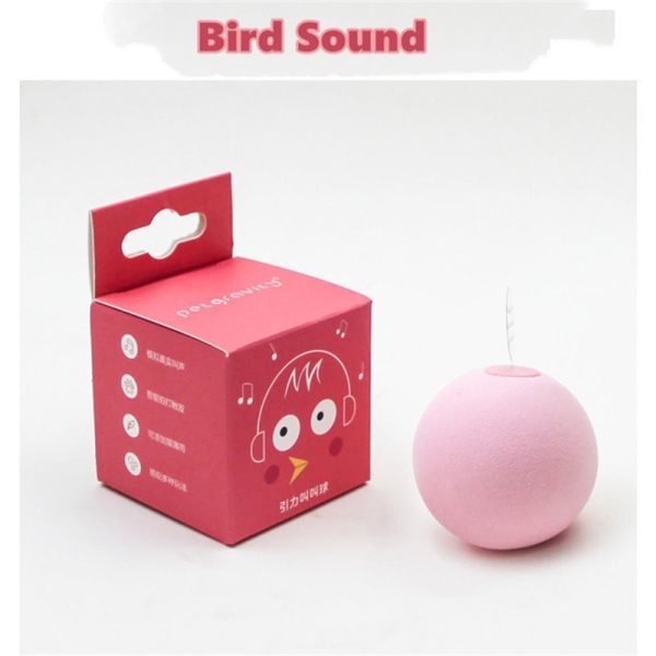 Interactive Intelligent Smart Touch Sound Ball Cat Toys, Catnip Cat Training Toy, Pet Play Ball, Pet Squeaky Cat Toy, Yellow eva Material - Image 7