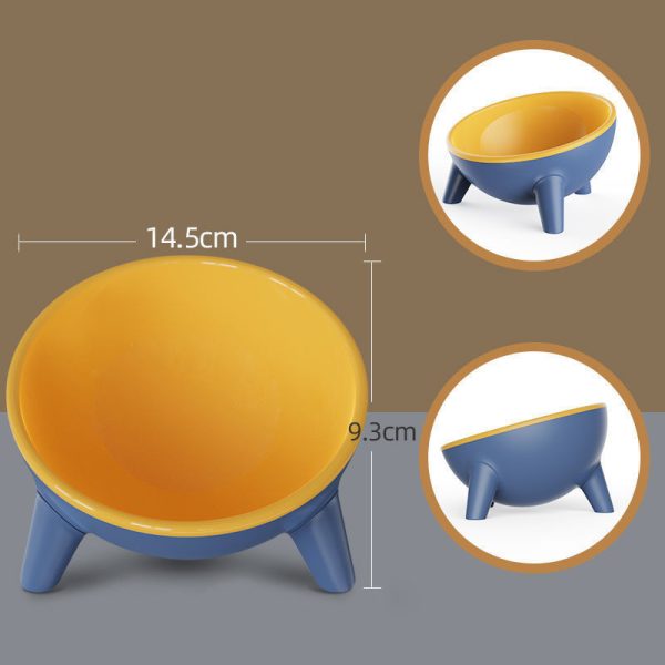 Bikuu Cat and Dog Bowl with Stand – 15° Tilt Design, Anti-Spill, Large Capacity, Food-Grade PET Material, Durable Pet Feeder - Image 7