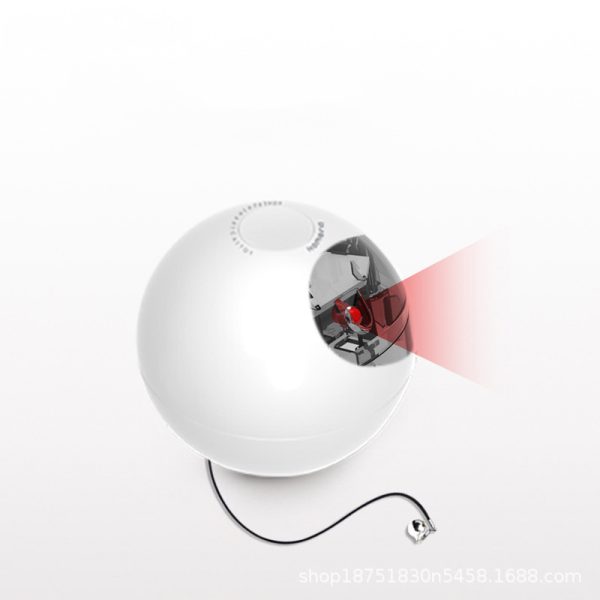 Smart Automatic Interactive Cat Toy Ball - High-Quality PC, AAA Battery-Powered, Fun Bell Accessories for Cats - Image 2