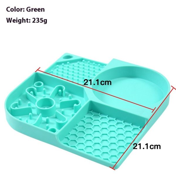 Pet Slow Feeding Bowl - Anti-Choke Silicone Food Bowl for Dogs & Cats, Durable Mealtime Solution for Pets - Image 3