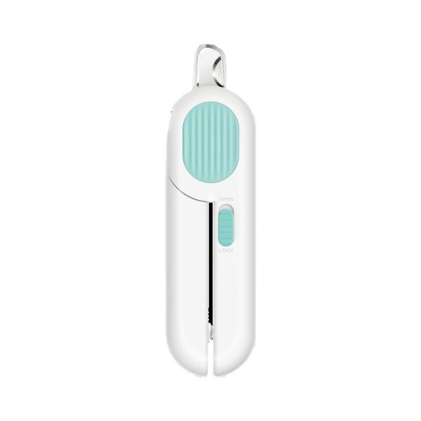 Pet Nail Trimmers With LED Light, Circular Cut-hole Cat Paw Cutter Dogs Nail Cutter Avoid Excessive Cutting - Image 8