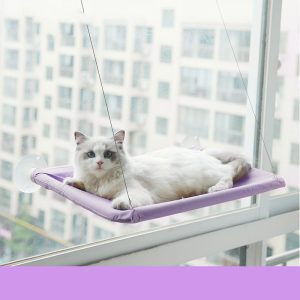 Hanging Cat Window Hammock – Cat Bed with Oxford Fabric, Easy Install & Strong Suction Cups