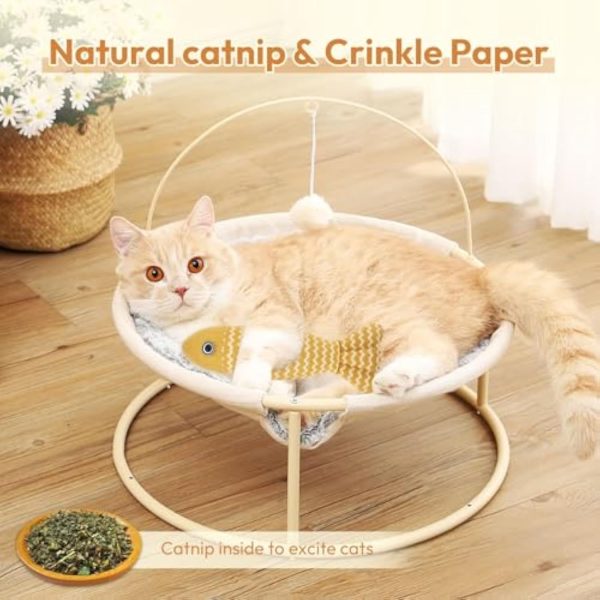 3 Pcs Catnip Toys Fish - Self Play Interactive Catnip Cat Toys for Indoor Cats & Kittens, Exercise Kicker Toys - Image 5