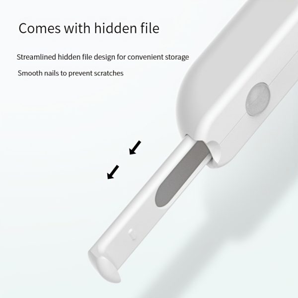 Pet Nail Trimmers With LED Light, Circular Cut-hole Cat Paw Cutter Dogs Nail Cutter Avoid Excessive Cutting - Image 5