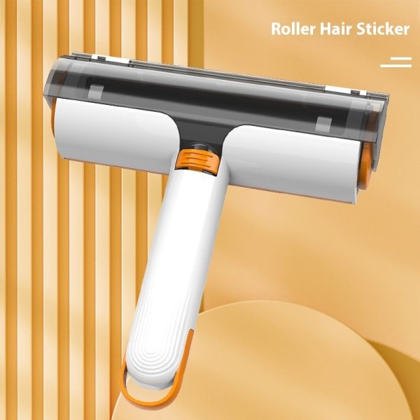 2 in 1 Pet Hair Removal Roller - Portable, Washable, Multifunctional Hair Removal Brush for Clothes, Furniture, White - Image 3