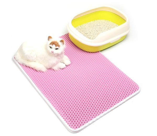 EVA Double Layer Litter Trapper Mat for Cats, Dirtproof & Dustproof, Quick Dry, Easy Clean, - Image 7