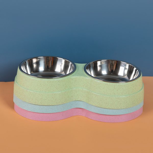 Double Pet Bowls Cat and Dog Food Water Feeder Stainless Steel Pet Drinking Dish Feeder Cat Puppy Feeding Supplies Small Dog Accessories - Image 10