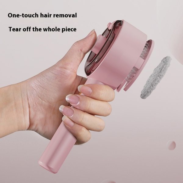 Hair Remover Brush for Dogs & Cats - Self-Cleaning Pet Grooming Brush with UV Sterilization, Essential Oil Spray, and Comfortable Design - Image 4