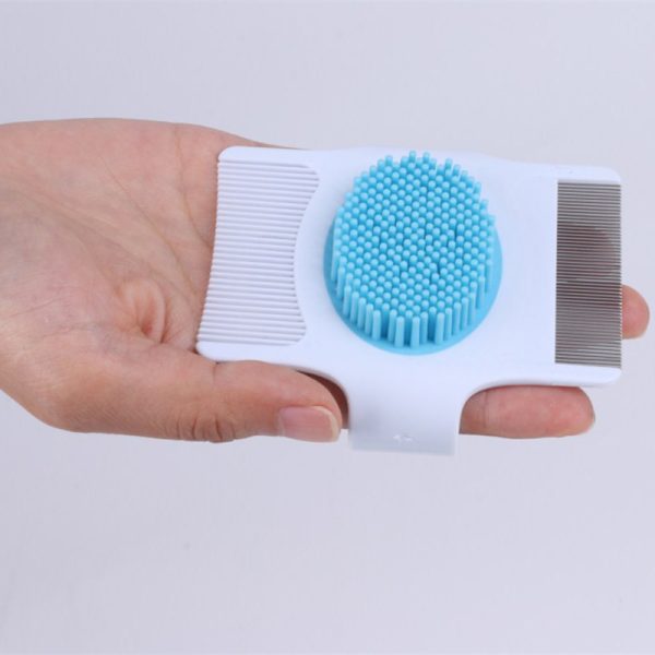 Patelai Multifunctional Pet Comb Dog Grooming Tool Floating Hair Removal Massage Flea Removal - Image 4