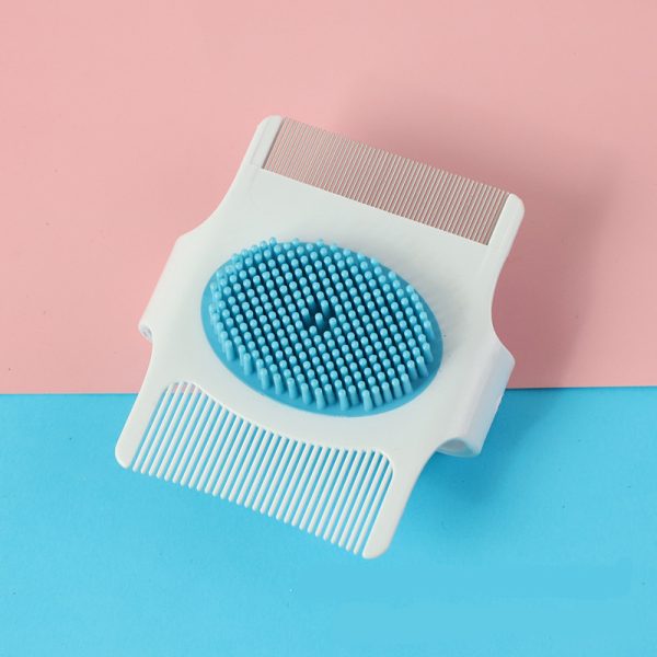 Patelai Multifunctional Pet Comb Dog Grooming Tool Floating Hair Removal Massage Flea Removal - Image 5