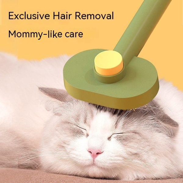 Cat Hair Floating Comb Brush - Professional Pet Grooming Tool for Dogs, Hair Removal & Massage, Durable Plastic - Image 10
