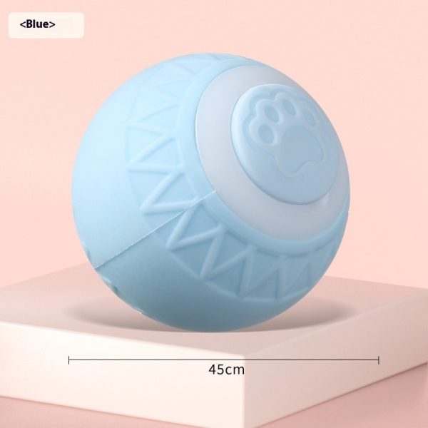 Automatic Moving Bouncing Rolling Cat Ball, Smart Cat Toy Ball Self-Moving Kitten Toy For Indoor Cat Kitten - Image 2