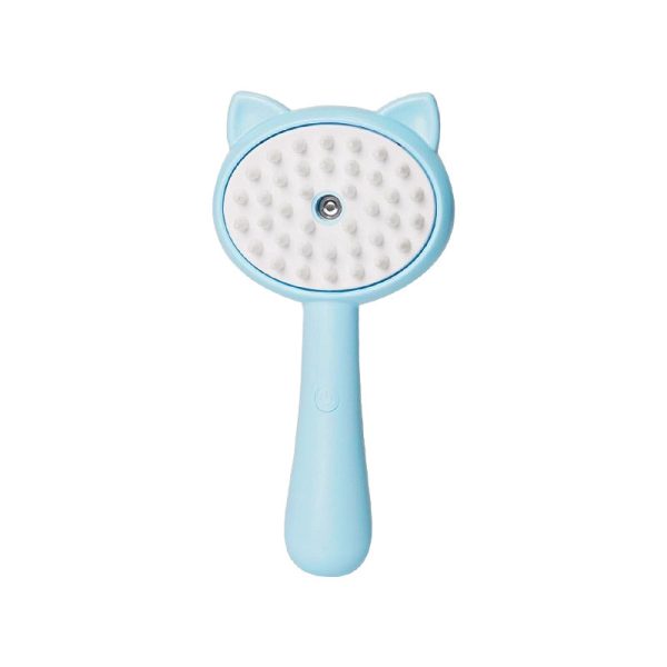 Cat Ear Pet Hair Removal Brush, Electric Floating Brush for Dogs, TPR/PP Material, Easy Grooming Tool - Image 5
