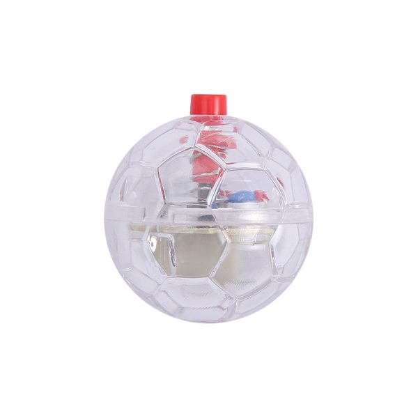 Glowing Transparent Plastic Cat Dog Toy Ball - Interactive GlowBalls for Pets, Durable & Safe Fun Training Toy for Cats and Dogs - Image 5