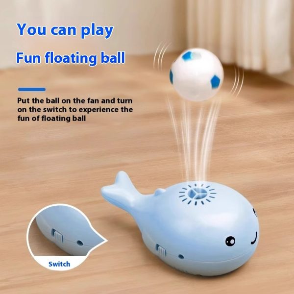 Whale Floating Cat Toy Ball - Electric Moving Ball Soccer Toy For Cats, Interactive Cat Toy For All Breeds, Keeps Cats Entertained, Fun Indoor Play For Kittens And Adult Cats, Electric Moving Cat Ball - Image 2