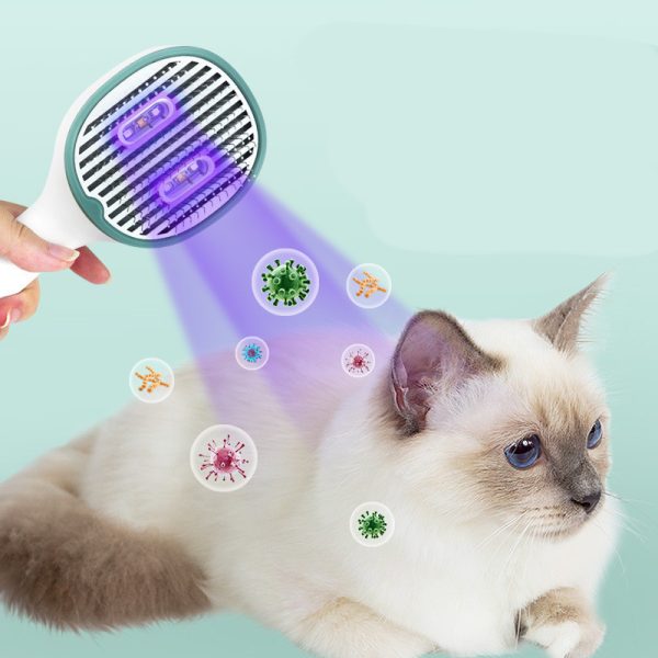 Hair Brush for Cat & Dog - Sterilization & Hair Combing Pet Grooming Tool, ABS Material