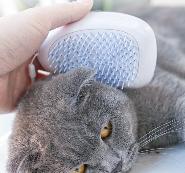Pet Cat Hair Brush - Gentle Grooming Comb for Cats, ABS Material