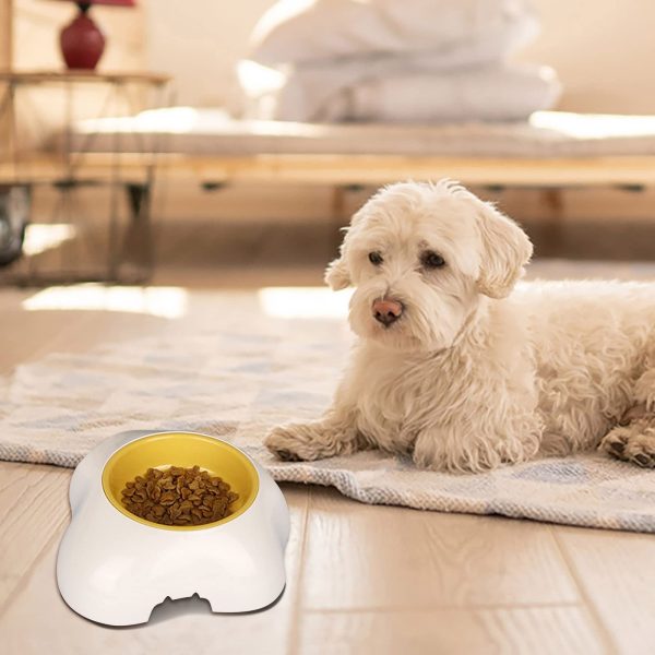 Egg-shaped Pet Bowl Drinking Water Single Bowl Double Bowl Dog Bowls Cute Pet Feeding Bowl Egg Yolk Shaped Food And Water Elevated Bowl Feeder - Image 8