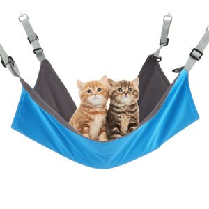 Small Cat and Dog Hanging Hammocks, Four Seasons uses with Plush and Waterproof Nylon Layer For Hanging Pet Supplies Pet Products