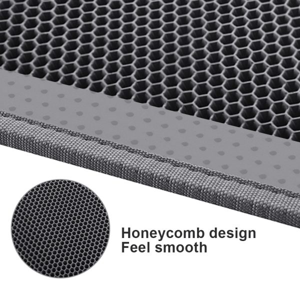 Kitty Cat Litter Mat Trapping Honeycomb Double Layer Design Waterproof Double Layer EVA Cat Litter Pad Waterproof Non-slip Sand Basin Filter Kitten Dog Washable Mattress - Image 10
