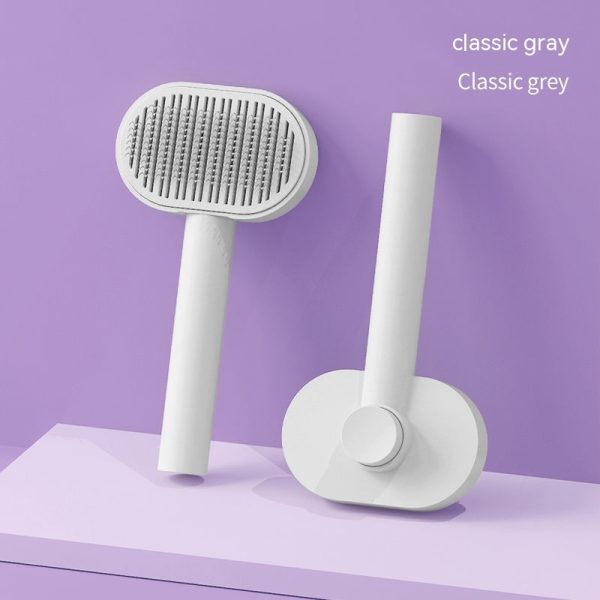 Cat Hair Floating Comb Brush - Professional Pet Grooming Tool for Dogs, Hair Removal & Massage, Durable Plastic - Image 7